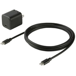 USB急速充電器 USB PD（パワーデリバリー）対応 45W USB-C×1 GaN採用 PD-PPS USB-Cケーブル（2m）付属 折りたたみプラグ ACA-PD109SETBK