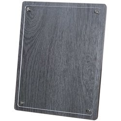 認定証・許可証用楯 デュオラ A5 ウッドグレー 107-532