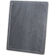 認定証・許可証用楯 デュオラ A5 ウッドグレー 107-532