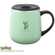 限定 蓋つきステンレスマグshort ポケモン イーブイフレンズ リーフィア BHK325-GR