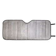 車用 日除け CS サンシェード フロントガラス用 130×55cm 吸盤2個付き Sサイズ UM-1001