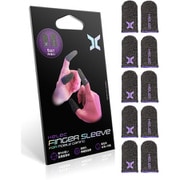 hel104-10 [HELEC finger sleeve 指サック ゲーム用 スマホ 親指 人差し指 5セット（10個入り）]