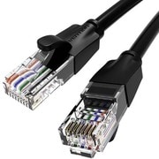 LANケーブル Cat6（カテゴリ6） UTP 8m Black IB-4854