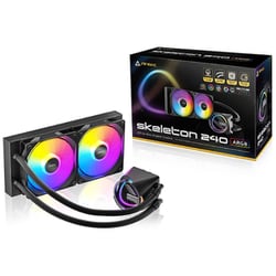 水冷CPUクーラー ARGB対応 240mmラジエーター Skeleton 240 ARGB
