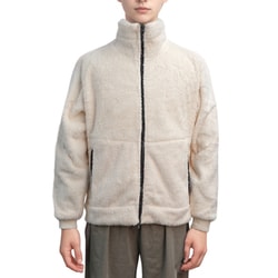 20264071 [Penfield シャギーボア ボリュームネック 防風 スタンドジャケット OFF WHITE XLサイズ]