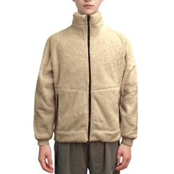 20264071 [Penfield シャギーボア ボリュームネック 防風 スタンドジャケット BEIGE XLサイズ]