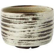 波佐見焼 WABI-ZEN 生成×削り プラントポット 70210