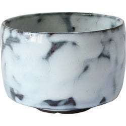 波佐見焼 WABI-ZEN 黒土×マーブル プラントポット 70213