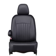 シートカバー 全席セット MAZDA3ファストバック ライン ブラック×ブラックステッチ 43EZB7060KK