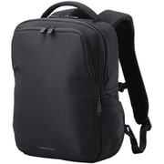 リュック 13L 衝撃吸収 14インチPC対応 出張 通勤 小物整理ポケット付 撥水 バックパック ZEROSHOCK ブラック ZSB-BP01P14BK