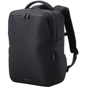 リュック 18L 衝撃吸収 15.6インチPC対応 出張 通勤 小物整理ポケット付 撥水 バックパック ZEROSHOCK ブラック ZSB-BP02P15BK