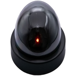 防犯ダミーカメラ ブラック 44363