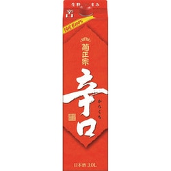 菊正宗 辛口パック 14度 3000ml [日本酒]