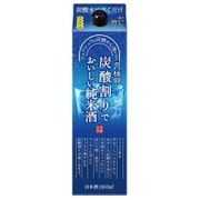 炭酸割りでおいしい純米酒パック 14～15度 1800ml [日本酒]