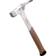 大工用屋根ハンマー AluTec チェッカーフェイス アルミニウムと鍛造鋼で作られたハイブリッドヘッドデザイン 0109811