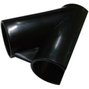 ワンタッチV型エルボ ブラック 25 29116