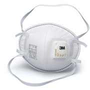 使い捨て式防じんマスク 8955J DS2 徳用タイプ 排気弁付き・2本しめひも式 (180枚入) 8955J