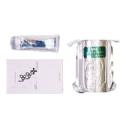 MST-201＋ [LogLogPlus 10年保存 備蓄用 トイレットペーパー アルミ蒸着真空パック 70m巻き 1ロール 個包装 小箱入り ＋ トイレセット （凝固剤・処理袋） 1回分]