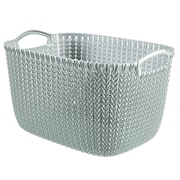 CURVER（カーバー） Knit（ニット） スクエアバスケット 19L ブルー CV-136