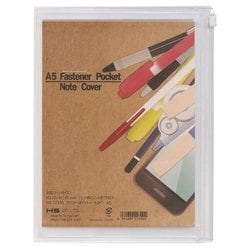 ファスナーポケットノートカバー A5 22300-00