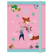 限定 ゴムバンド付きクリアファイル5P+F ズートピア2 2D S2176157