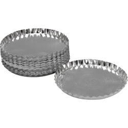 使い捨てアルミ皿 AX-MXA-30 Φ90mm 100枚セット AX-MXA-30