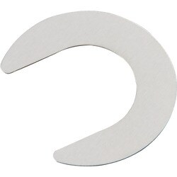 シム Cタイプ SUS （10枚入） 溝幅25X外径40X板厚0.03 CS025040003