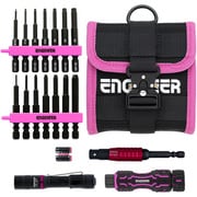 ネジレスQセット PINK&BLACK19点セット 六角対辺0.89、1.5、2、2.5、3、4、5MM DXZ-45P