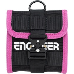 ツールポーチPINK＆BLACK L120×W113×H40 KSE-36P