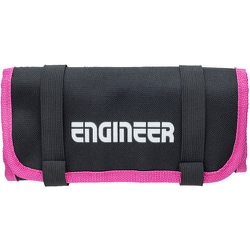 ツールロールバッグPINK＆BLACK W370×D220 KSE-37P