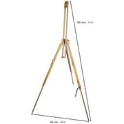 竹製 野外イーゼル 619202