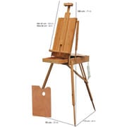 竹製 野外ボックスイーゼル 619203