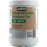 オリジンアクリルメディウム 透明・艶消し・高密度ジェル マットストラクチャージェル 945ml 818706