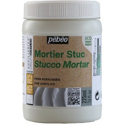 オリジンアクリルメディウム 漆喰風 スタッコモーター225ml 818743