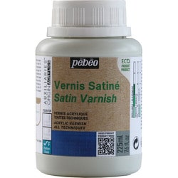 オリジンアクリルメディウム 画面保護剤 サテンバーニッシュ半艶消し 225ml 818763