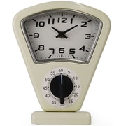 bcl パーキングメータークロック with タイマー ホワイト 62853