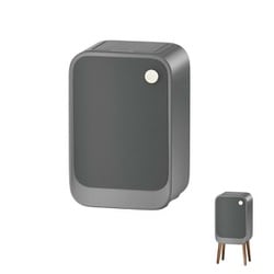 ウィングオープン式ステンレス製センサー付きゴミ箱 20L グレー TH-ATC20-GR