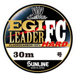サンライン SM エギリーダーFCハード（24） HG 30m ＃3