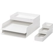 デスクオーガナイザーセット ホワイト DLI-NFU001WH