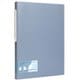 A4 クリアポケットファイル（40P） ブルー DLI-NDB168BL40P