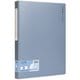 A4 クリアポケットファイル（60P） ブルー DLI-NDB169BL60P