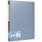 A4 クリアポケットファイル(60P) ブルー DLI-NDB169BL60P