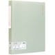 A4 クリアポケットファイル（60P） グリーン DLI-NDB169GR60P