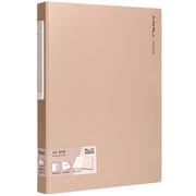 A4 クリアポケットファイル(60P) ベージュ DLI-NDB169BE60P