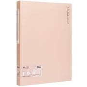 A4 クリアポケットファイル(60P) ピンク DLI-NDB169PK60P