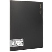 A4 クリアポケットファイル(30P) ブラック DLI-NDB517BK