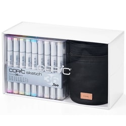 コピック スペシャルギフト ポシェットバンドルセット ブラック コピックスケッチ 数量限定 06619