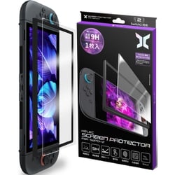 Switch2対応 保護フィルム SCREEN PROTECTER ガラスフィルム 1枚入り（貼り付けガイド付き） hel110-1-s2-c