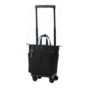 D-685 グイ（M18）ブラック 4輪ストッパー付 折り畳みトートバッグセット