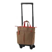 D-685 グイ（M18）ベージュ 4輪ストッパー付 折り畳みトートバッグセット